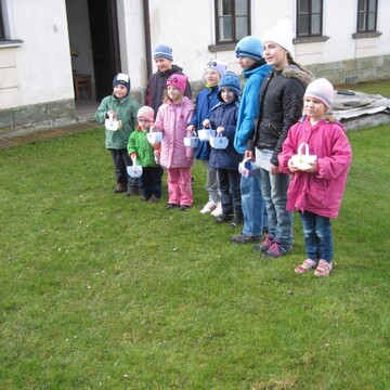 Sbírání vajíček - Velikonoce 2015