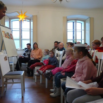 Vánoční besídka na faře 22.12.2013