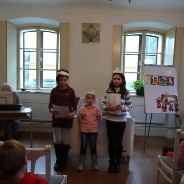 Vánoční besídka na faře 22.12.2013