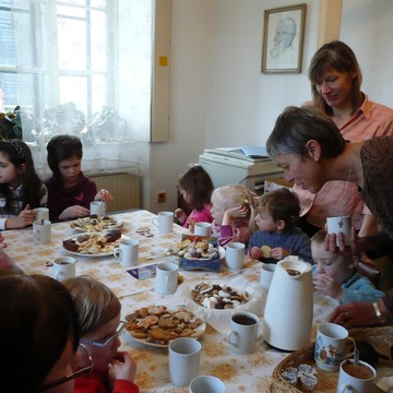 Vánoční besídka na faře 22.12.2013