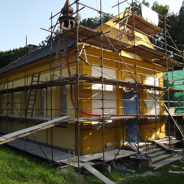 Oprava Kostela 2013